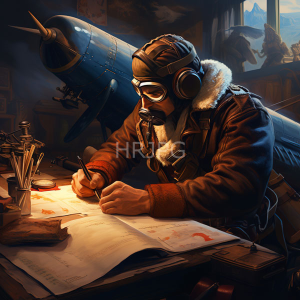 High Resolution: detailed painting of a person creating art in a notebook. download. | HRJPG.com