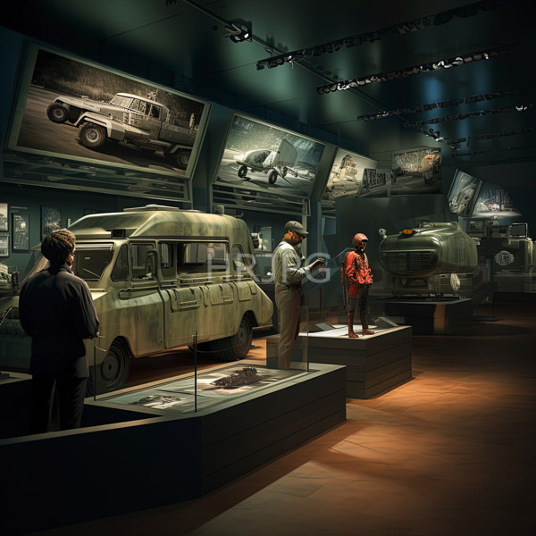 High Resolution: An old, classic car with a timeless design, displayed in a museum. download. | HRJPG.com