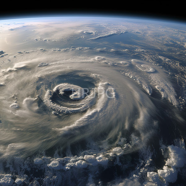 High Resolution: satellite view of a massive hurricane over the Earth's surface. download. | HRJPG.com