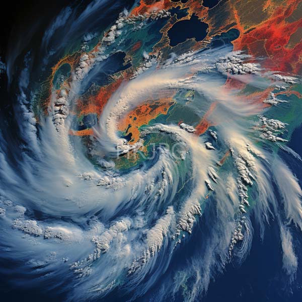 High Resolution: beautiful and terrifying view of a massive hurricane from space. download. | HRJPG.com