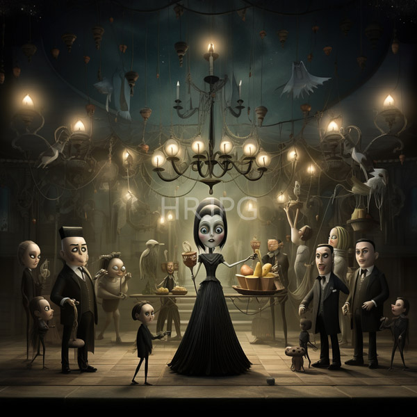 High Resolution: Dark green illustration depicts an eerie narrow corridor filled with grotesque eye-covered creatures resembling tentacles and mouths a lone girl stands at center foreground download. | HRJPG.com
