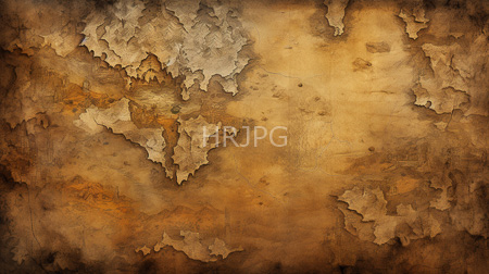High Resolution: Abstract textured weathered parchment with irregular edges and varying shades of brown with visible cracks creases and stains download. | HRJPG.com