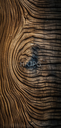 High Resolution: Aged textured tree trunk with intricate concentric ring patterns in varying shades from dark brown to light tan with a slightly darker and more pronounced central knot download. | HRJPG.com