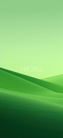 High Resolution: Rolling green hills with varying shades of green from dark to light hues in smooth gradients across gentle slopes under an equally gradient sky transitioning smoothly download. | HRJPG.com