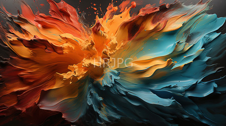High Resolution: Abstract dynamic swirling patterns of vibrant colors with fluid textures resembling splashes or waves download. | HRJPG.com