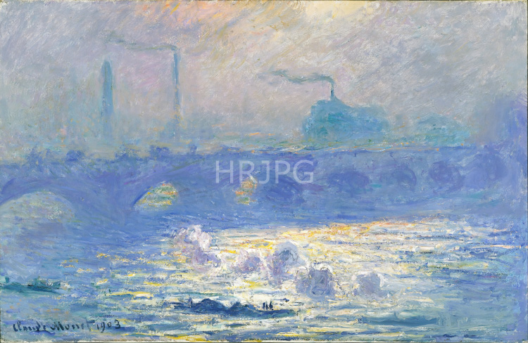 High Resolution: Claude Monet Waterloo Bridge 1903 download. | HRJPG.com