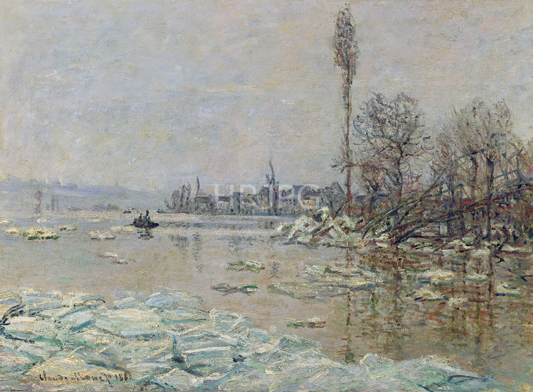 High Resolution: Claude Monet Break up of the Ice 1880 download. | HRJPG.com