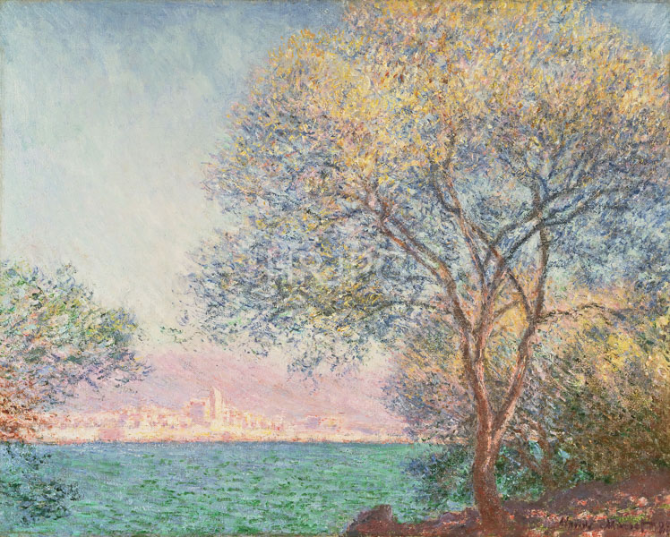 High Resolution: Claude Monet Antibes in the Morning 1888 download. | HRJPG.com