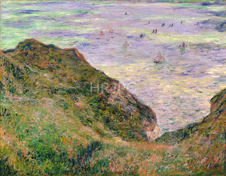 High Resolution: Claude Monet Low Tide at Varengeville 1882 download. | HRJPG.com