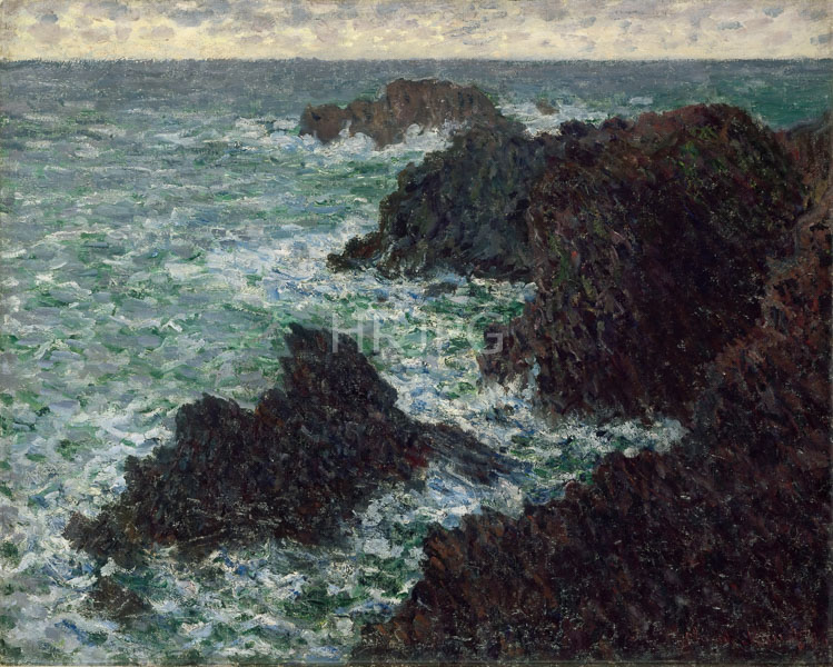 High Resolution: Claude Monet The Cote Sauvage 1886 download. | HRJPG.com