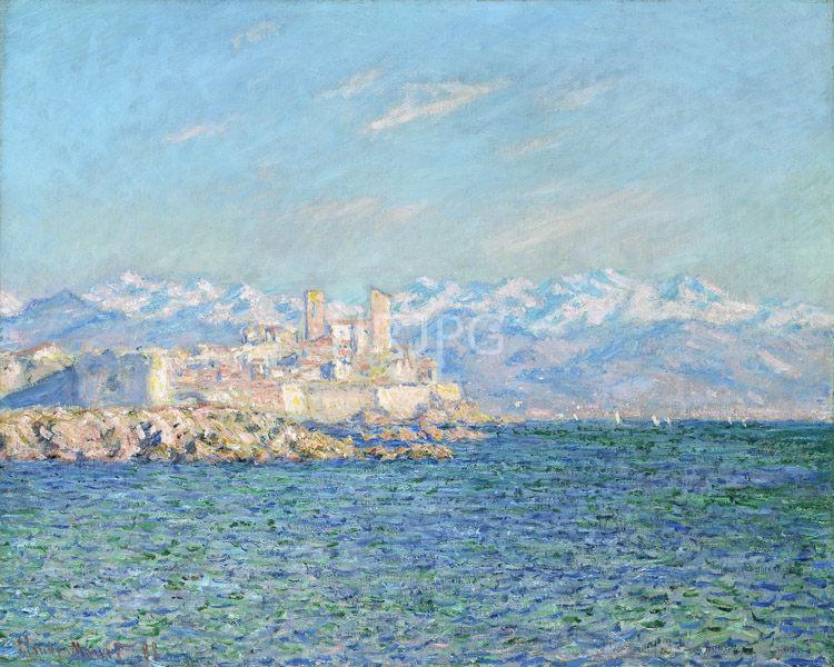 High Resolution: Claude Monet Antibes Afternoon Effect 1888 download. | HRJPG.com