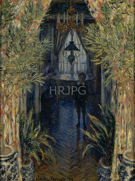 High Resolution: Claude Monet Apartment Interior 1875 download. | HRJPG.com