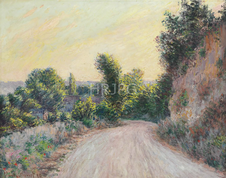 High Resolution: Claude Monet The Arm of Jeufosse Autumn 1884 download. | HRJPG.com