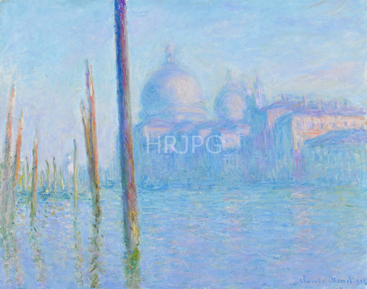 High Resolution: Claude Monet The Grand Canal Venice 1908 download. | HRJPG.com