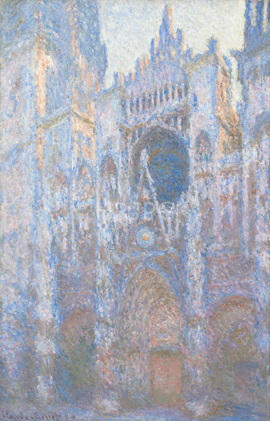 High Resolution: Claude Monet Rouen Cathedral the Portal Morning Light 1894 download. | HRJPG.com