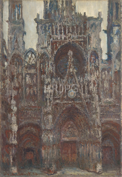 High Resolution: Claude Monet The Portal Harmony in Brown 1892 download. | HRJPG.com