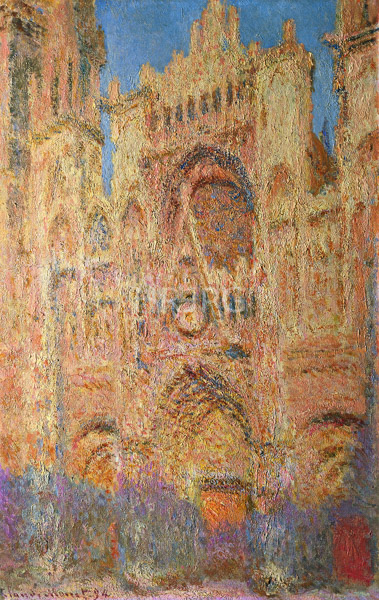 High Resolution: Claude Monet Rouen Cathedral Midday 1894 download. | HRJPG.com