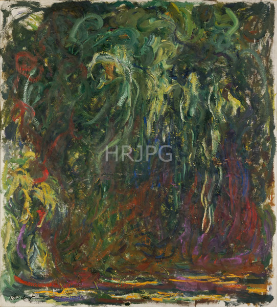 High Resolution: Claude Monet Weeping Willow 1920 download. | HRJPG.com