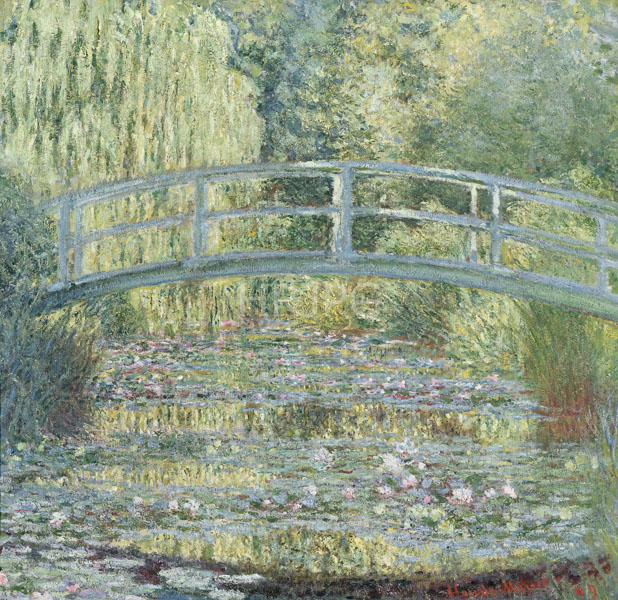 High Resolution: Claude Monet Water Lily Pond Symphony in Green 1899 download. | HRJPG.com