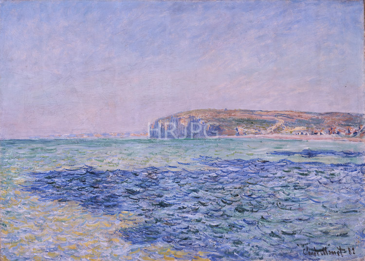 High Resolution: Claude Monet Shadows on the Sea at Pourville 1882 download. | HRJPG.com