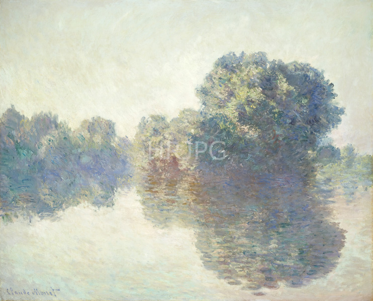 High Resolution: Claude Monet The Seine at Giverny 1897 download. | HRJPG.com