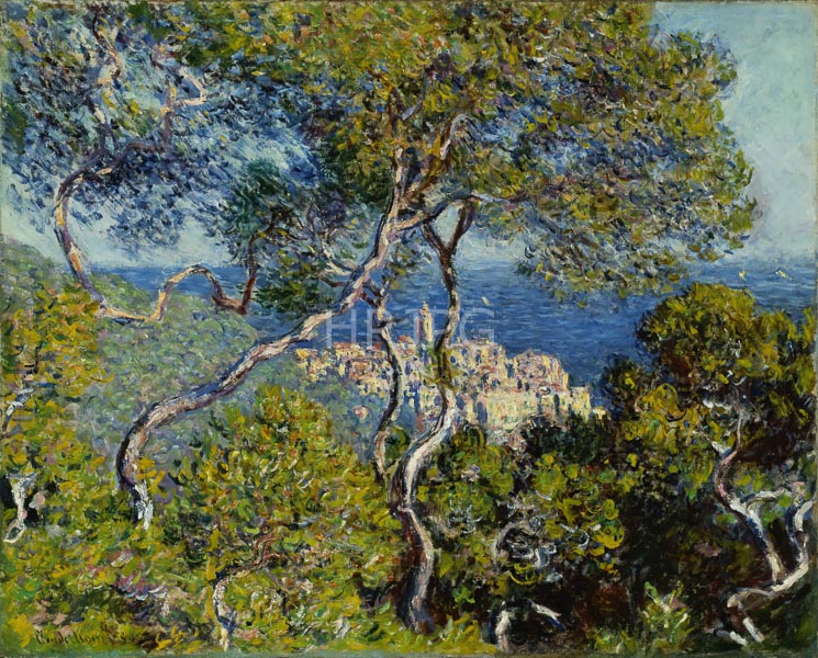 High Resolution: Claude Monet Bordighera 1884 download. | HRJPG.com