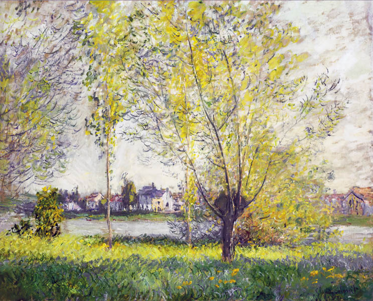 High Resolution: Claude Monet The Willows 1880 download. | HRJPG.com