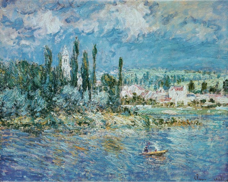 High Resolution: Claude Monet Landscape with Thunderstorm 1881 download. | HRJPG.com