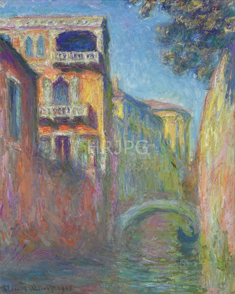 High Resolution: Claude Monet Rio della Salute 1908 download. | HRJPG.com