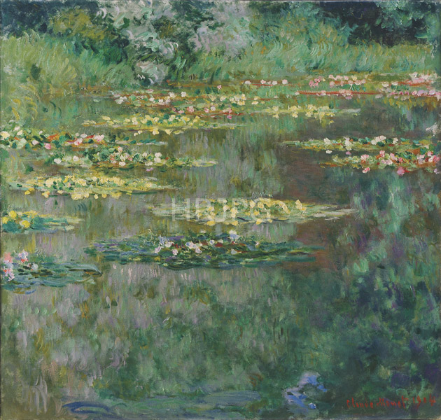 High Resolution: Claude Monet Water Lilies 1904 download. | HRJPG.com