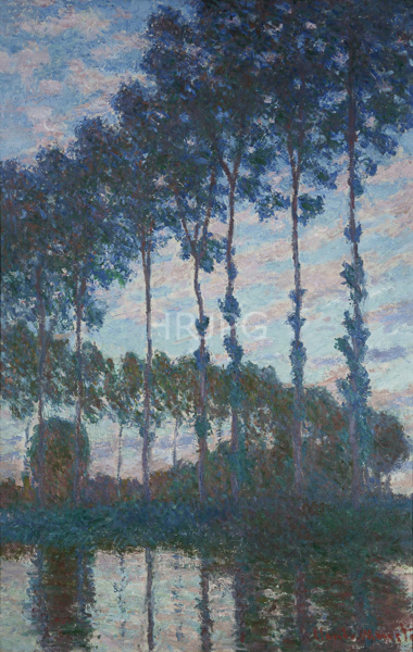 High Resolution: Claude Monet Poplars on the Banks of the Epte 1891 download. | HRJPG.com