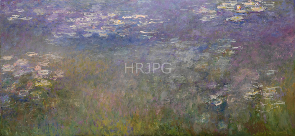High Resolution: Claude Monet Water Lilies 1915 download. | HRJPG.com
