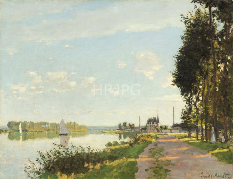 High Resolution: Claude Monet Argenteuil 1872 download. | HRJPG.com