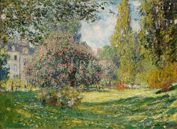 High Resolution: Claude Monet Park Monceau 1878 download. | HRJPG.com