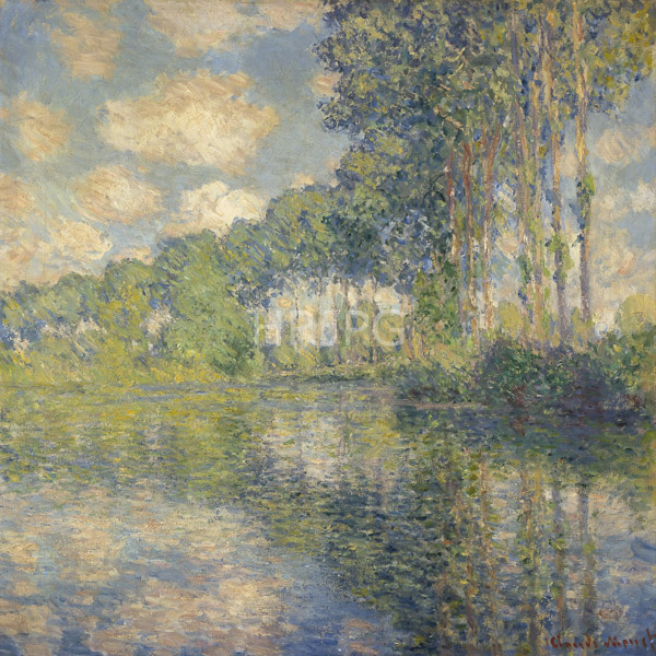 High Resolution: Claude Monet Poplars on the Epte 1891 download. | HRJPG.com