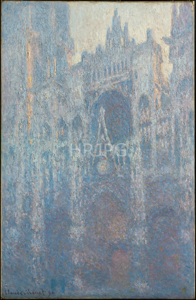 High Resolution: Claude Monet Rouen Cathedral the Portal in Morning Light 1894 download. | HRJPG.com