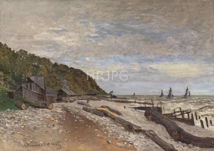 High Resolution: Claude Monet Sea Landscape 1881 download. | HRJPG.com