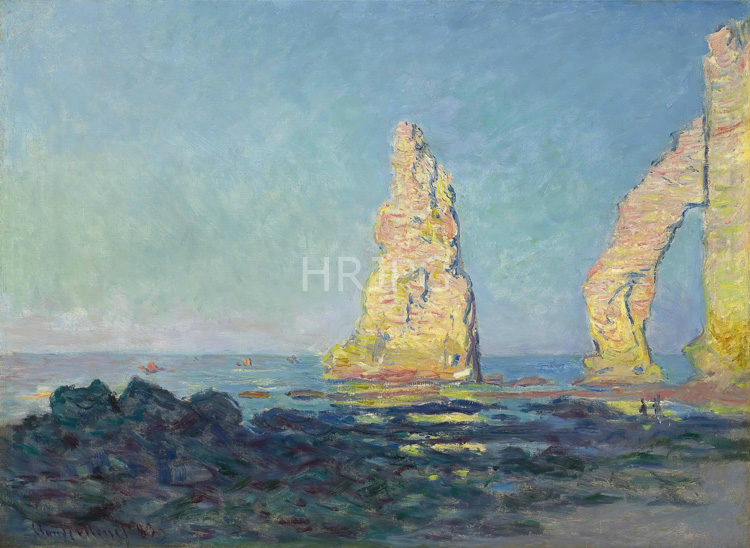 High Resolution: Claude Monet The Aiguille and the Porte dAval Etretat 1883 download. | HRJPG.com