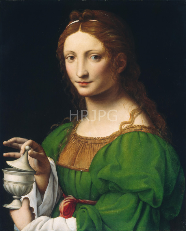 High Resolution: The Magdalen-Bernardino Luini-c 1525 download. | HRJPG.com