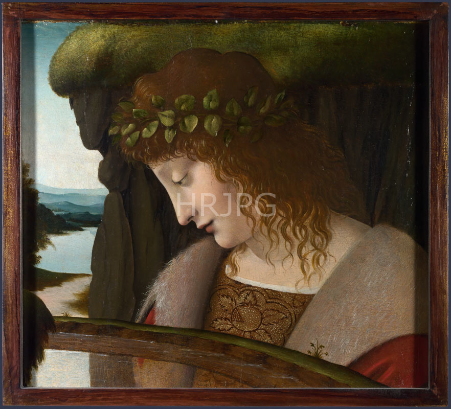 High Resolution: Narcissus-Follower of Giovanni Antonio Boltraffio-c 1500 download. | HRJPG.com