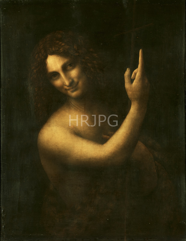 High Resolution: Saint John the Baptist-Leonardo da Vinci-1513-1516 download. | HRJPG.com