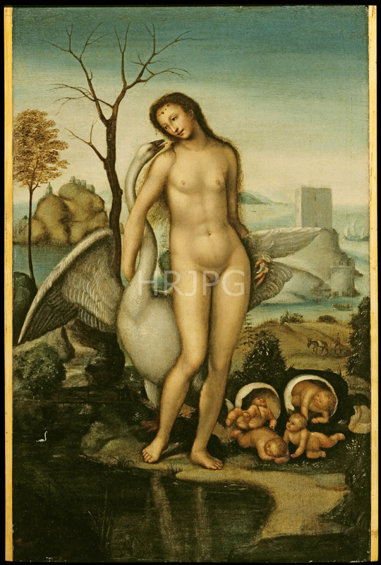 High Resolution: Leda and the Swan-Il Sodoma-c 1510-1515 download. | HRJPG.com