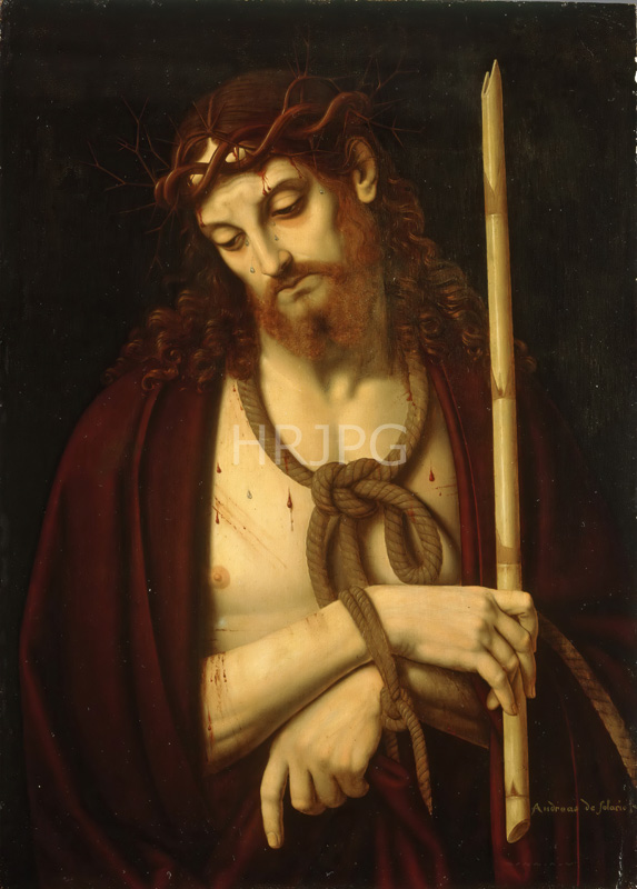 High Resolution: Ecce Homo-Andrea Solario-c 1505-1510 download. | HRJPG.com