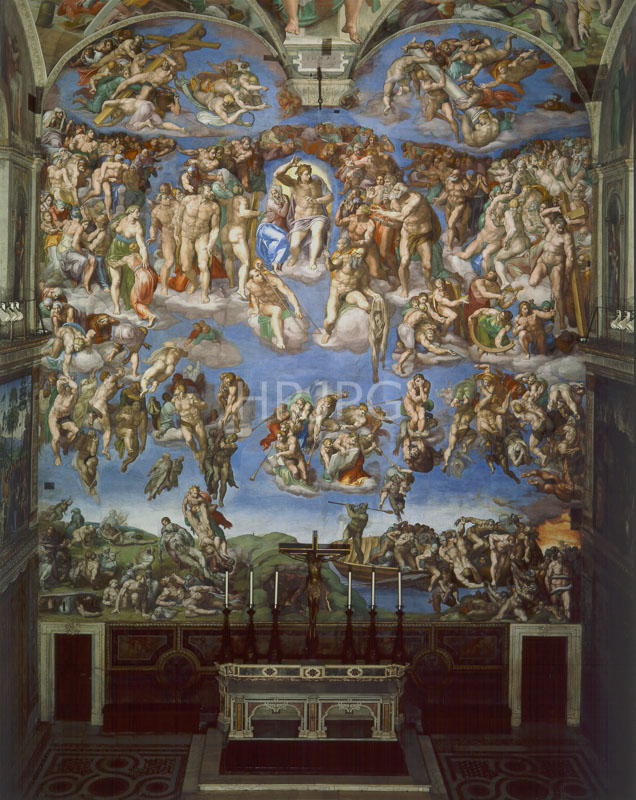 High Resolution: The Last Judgement-Michelangelo Buonarroti-1536 1541 download. | HRJPG.com