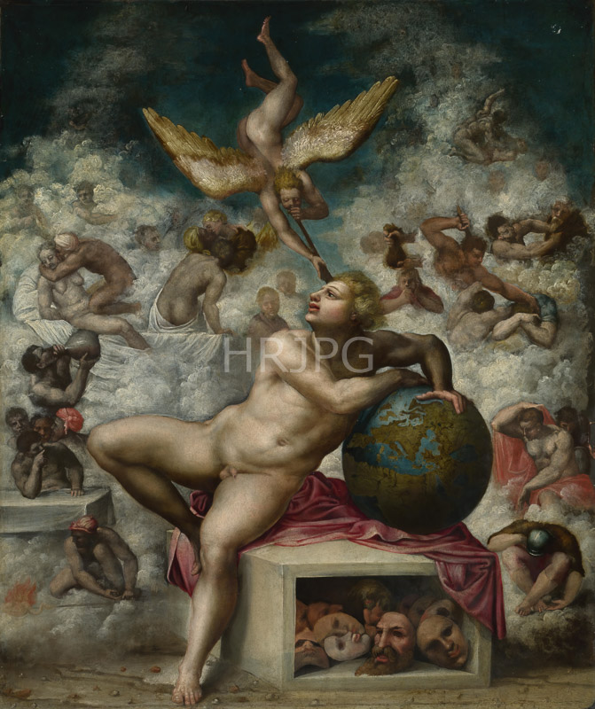 High Resolution: The Dream of Human Life-After Michelangelo-c 1540 download. | HRJPG.com