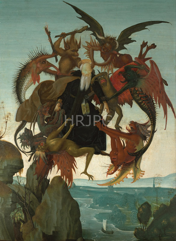High Resolution: The Torment of Saint Anthony-Michelangelo Buonarroti-c 1487 1488 download. | HRJPG.com