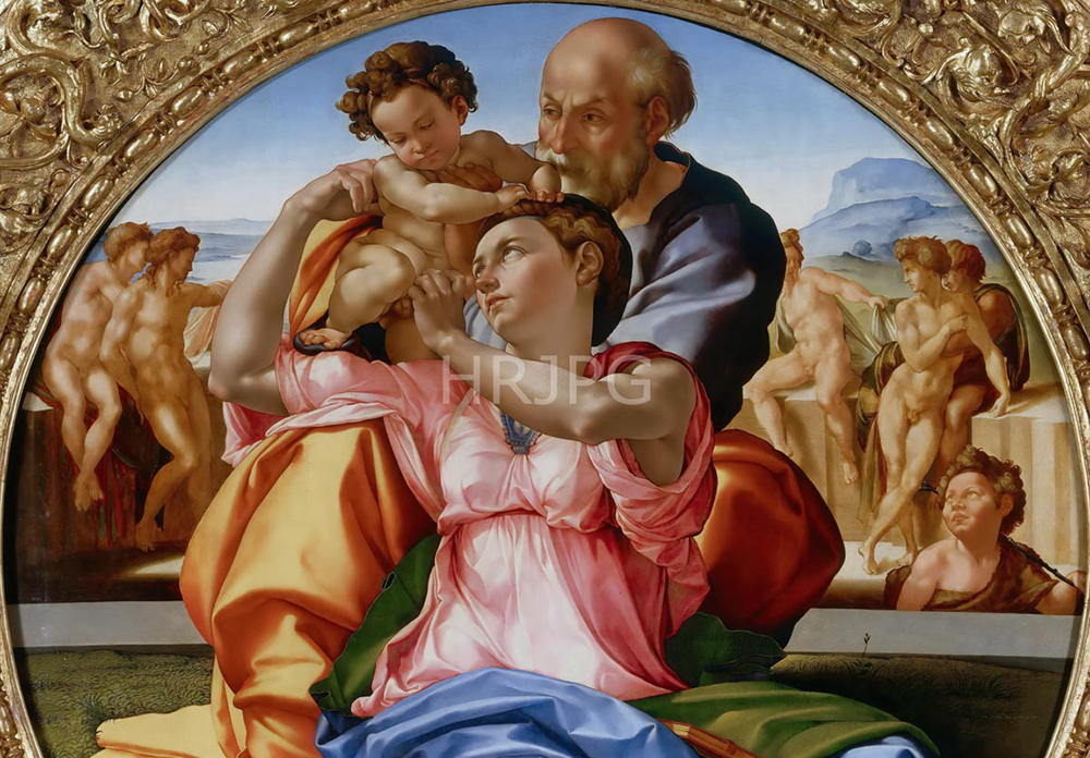 High Resolution: Doni Tondo-Michelangelo Buonarroti-c 1506 1507 download. | HRJPG.com