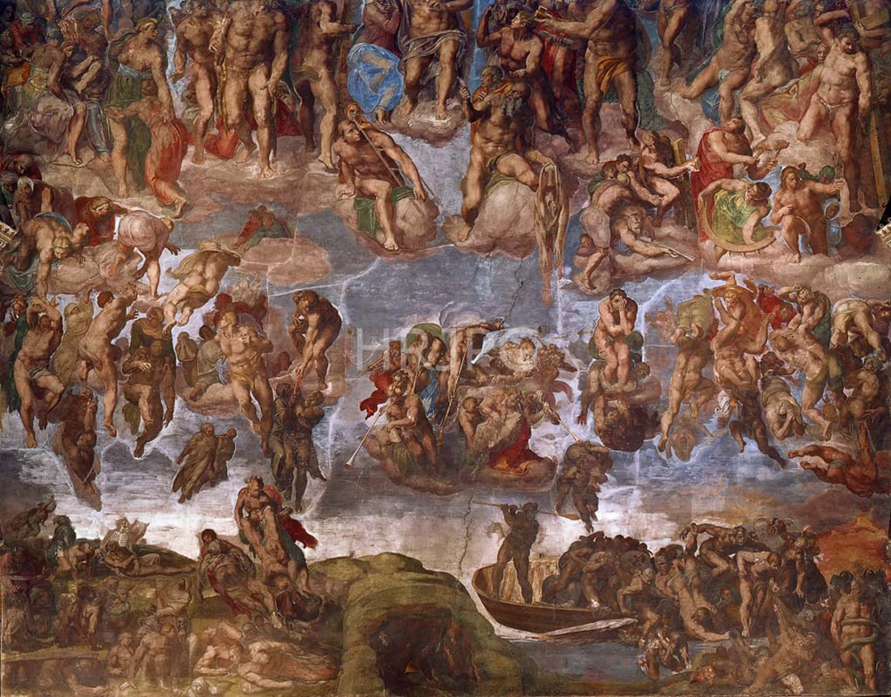 High Resolution: The Last Judgment-Michelangelo Buonarroti-1536 1541 download. | HRJPG.com