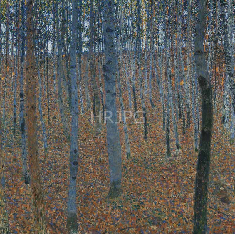 High Resolution: 800528-Beech Grove I-Gustav Klimt-1902 download. | HRJPG.com