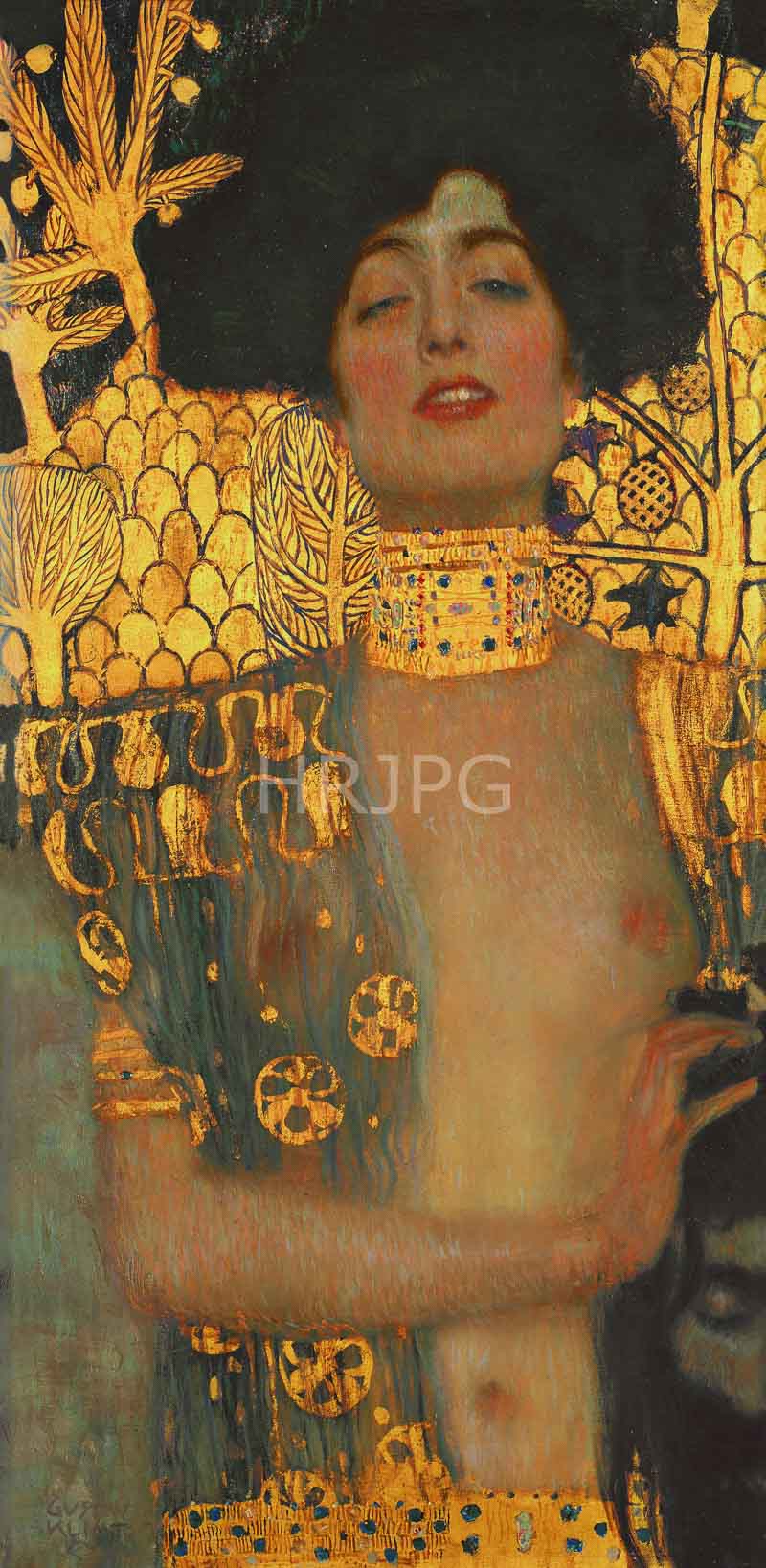 High Resolution: 800548-Judith and the Head of Holofernes-Gustav Klimt-1901 download. | HRJPG.com